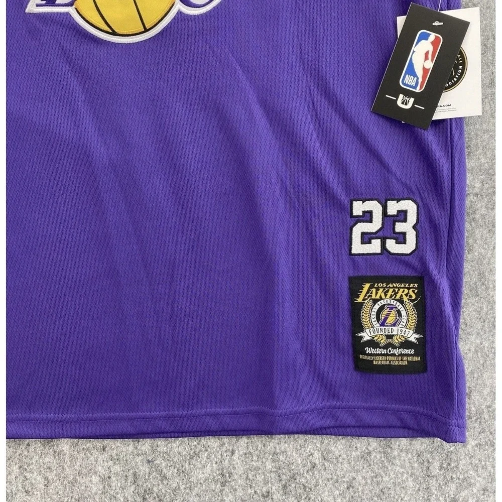 Los Angeles Lakers Lebron‎ James Jersey #23 Men L Basketball Club Who's The Man